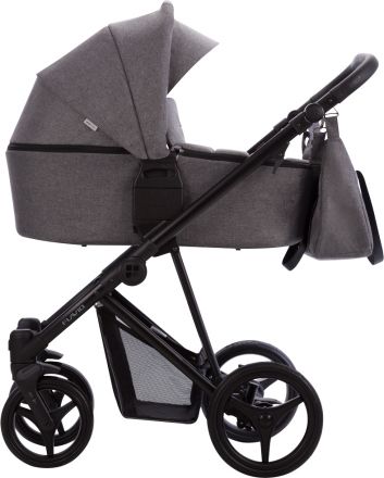Детская коляска 2 в 1 Bebetto FLAVIO 11 gray linen